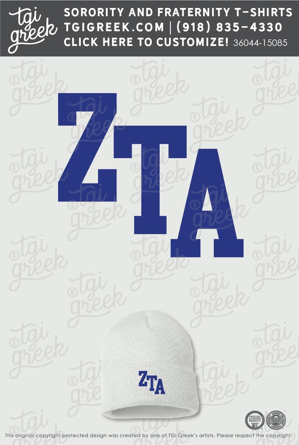 Zeta Tau Alpha – OSU Beanie PR