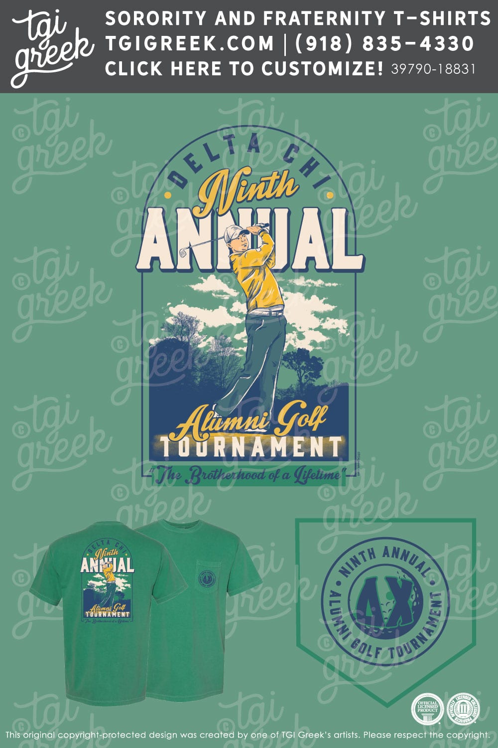 Delta Chi – TSU Alumni Golf Tournament