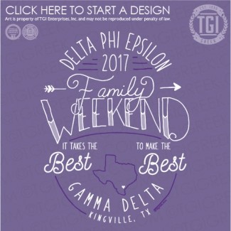 Delta Phi Epsilon-TAMUK Family Weekend