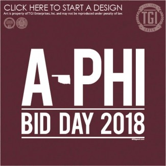 Alpha Phi-OU Spring Bid Day