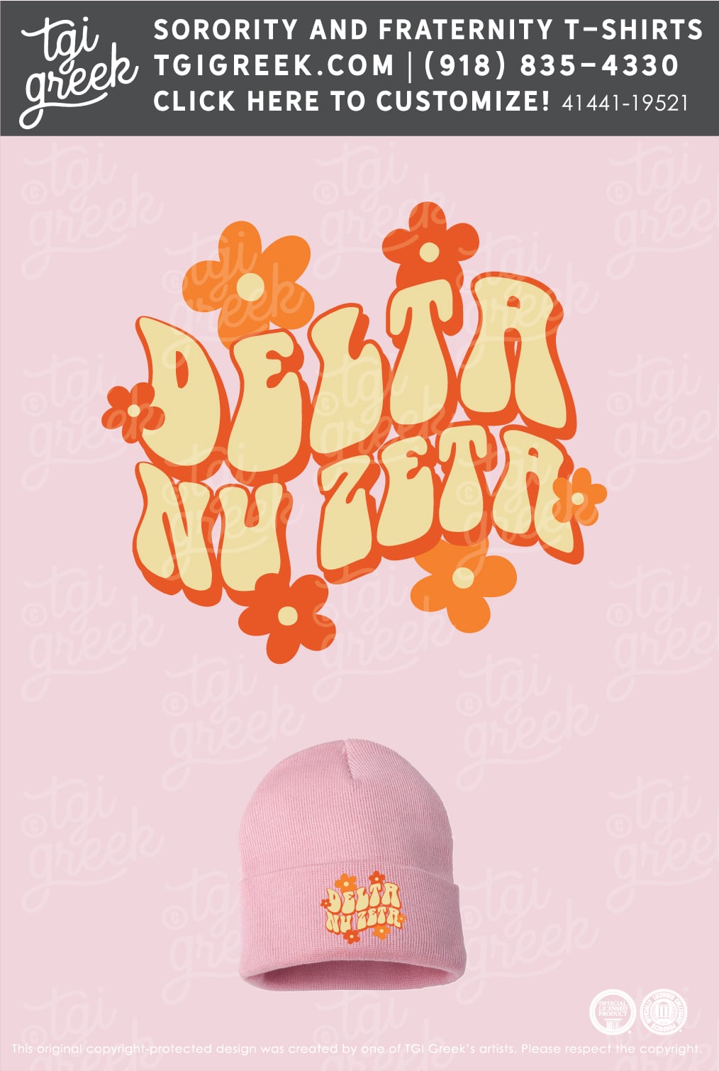 Delta Nu Zeta – FSU Beanie