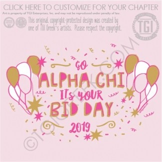 Alpha Chi Omega-UNF bid Day