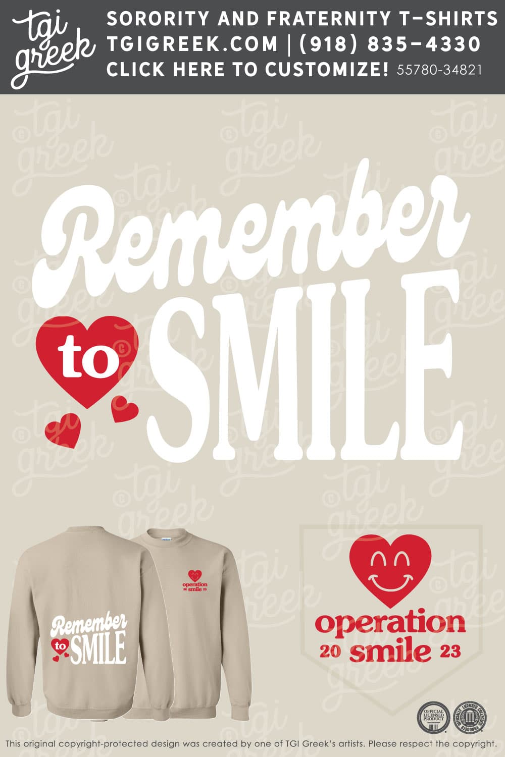 ISU – Operation Smile Merchandise