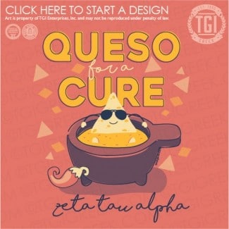 TGI-ZTA Queso for a Cure