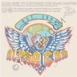 Alpha Gamma Delta – band Tee