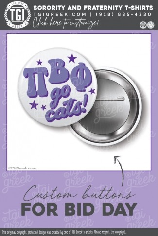 Pi Beta Phi – bid Day Button
