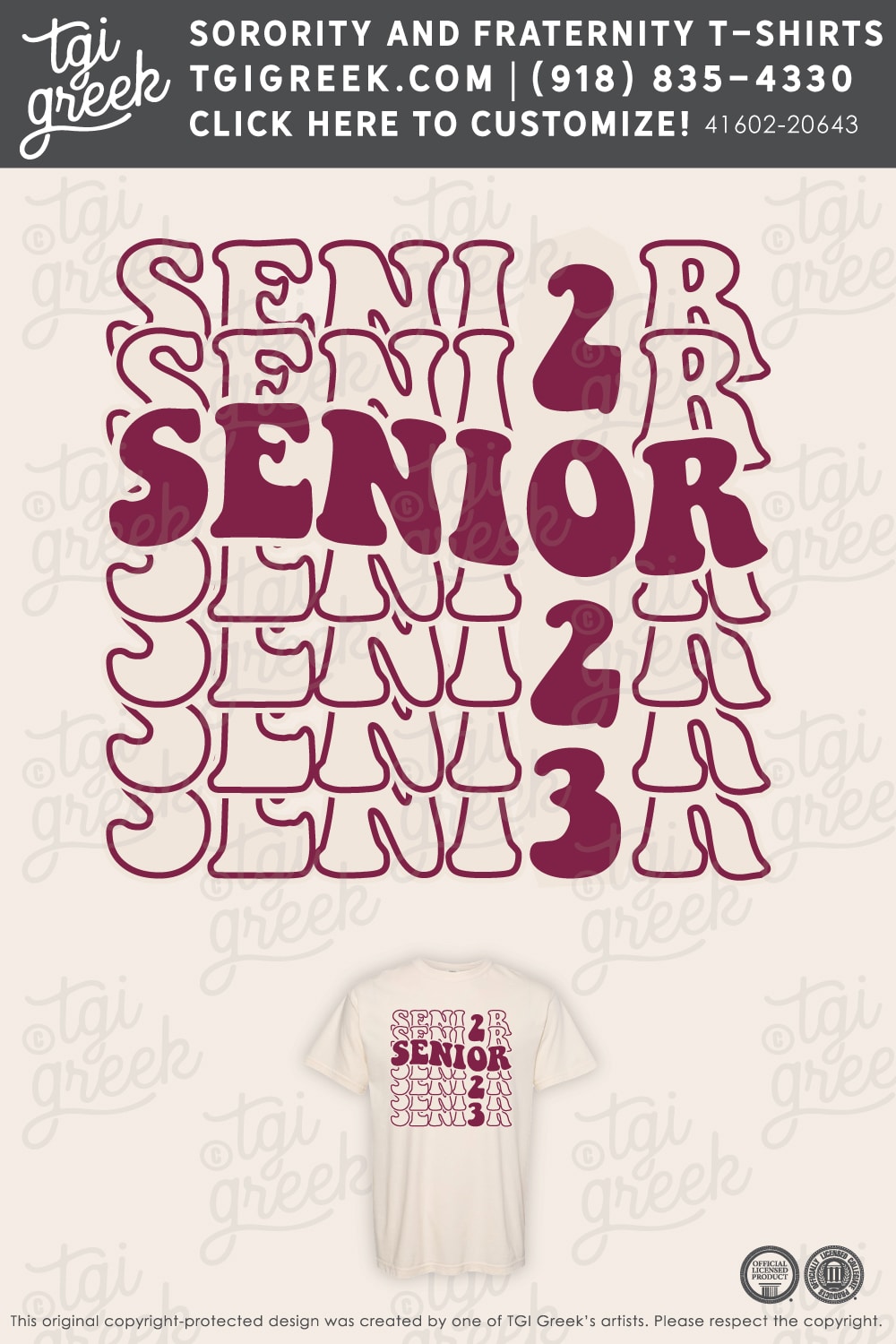 JENKS – Senior Class of 23 Tee