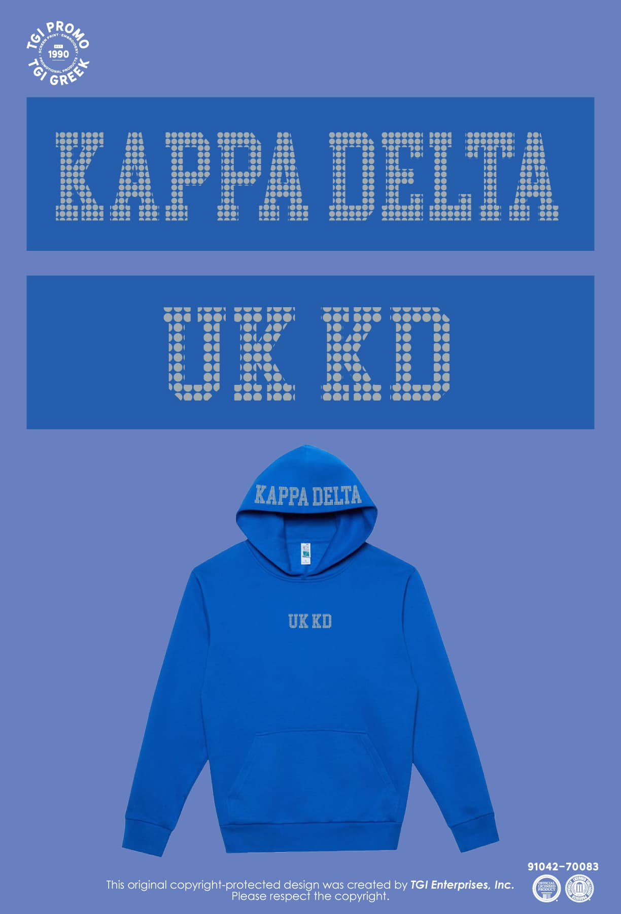 Kappa Delta – UKY Rhinestone Hoodie