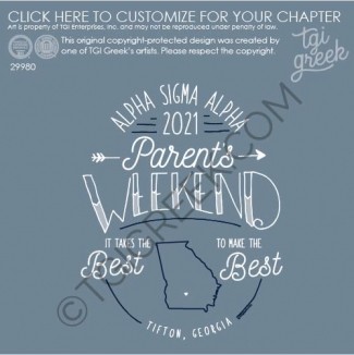 Alpha Sigma Alpha – ABAC Parents Weekend