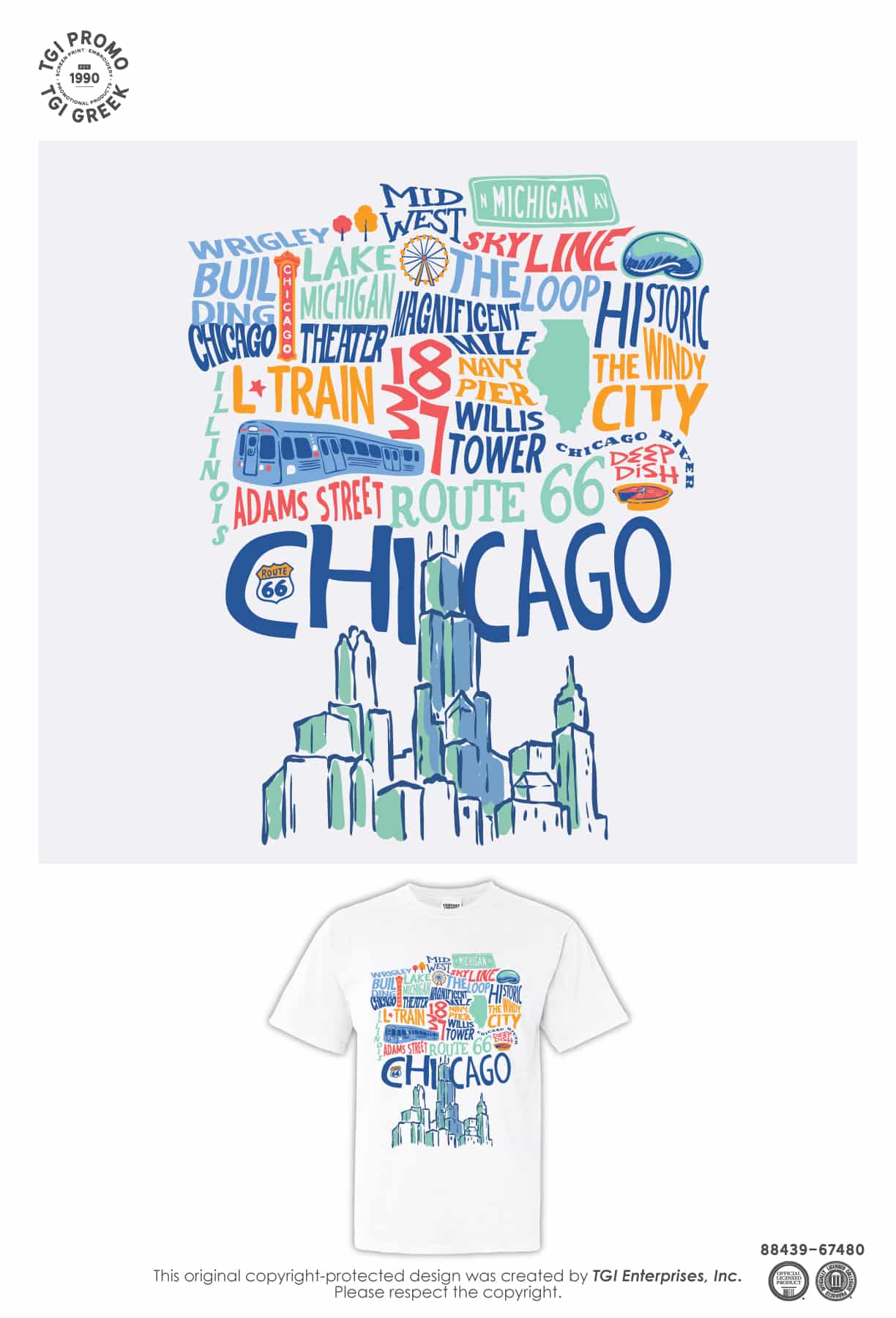 Shop TGI Promo – Cap Cruise Party Zone Chicago Iconic