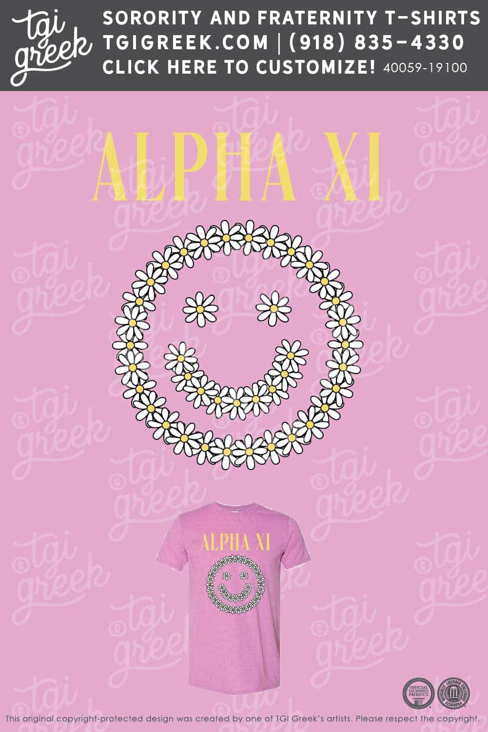 Alpha Xi Delta – UCO PR Smiley