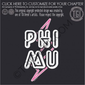 Phi Mu – Lightning Bolt