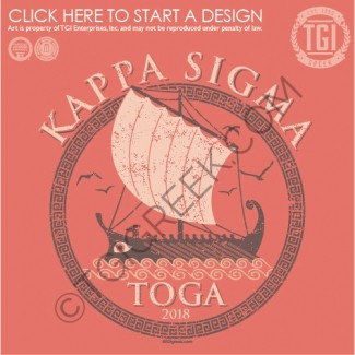TGI-Kappa Sigma Greek Ship Toga