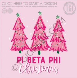TGI-Pi Beta Phi Pink Christmas