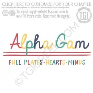 Alpha gamma delta – OU round 2