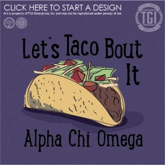 Alpha Chi Omega-BU Let's Taco About It