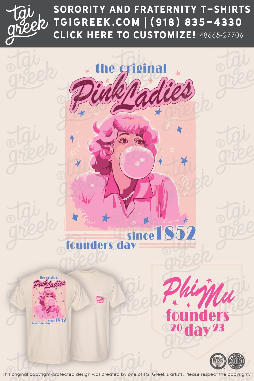 Phi Mu – NWST Founders Day
