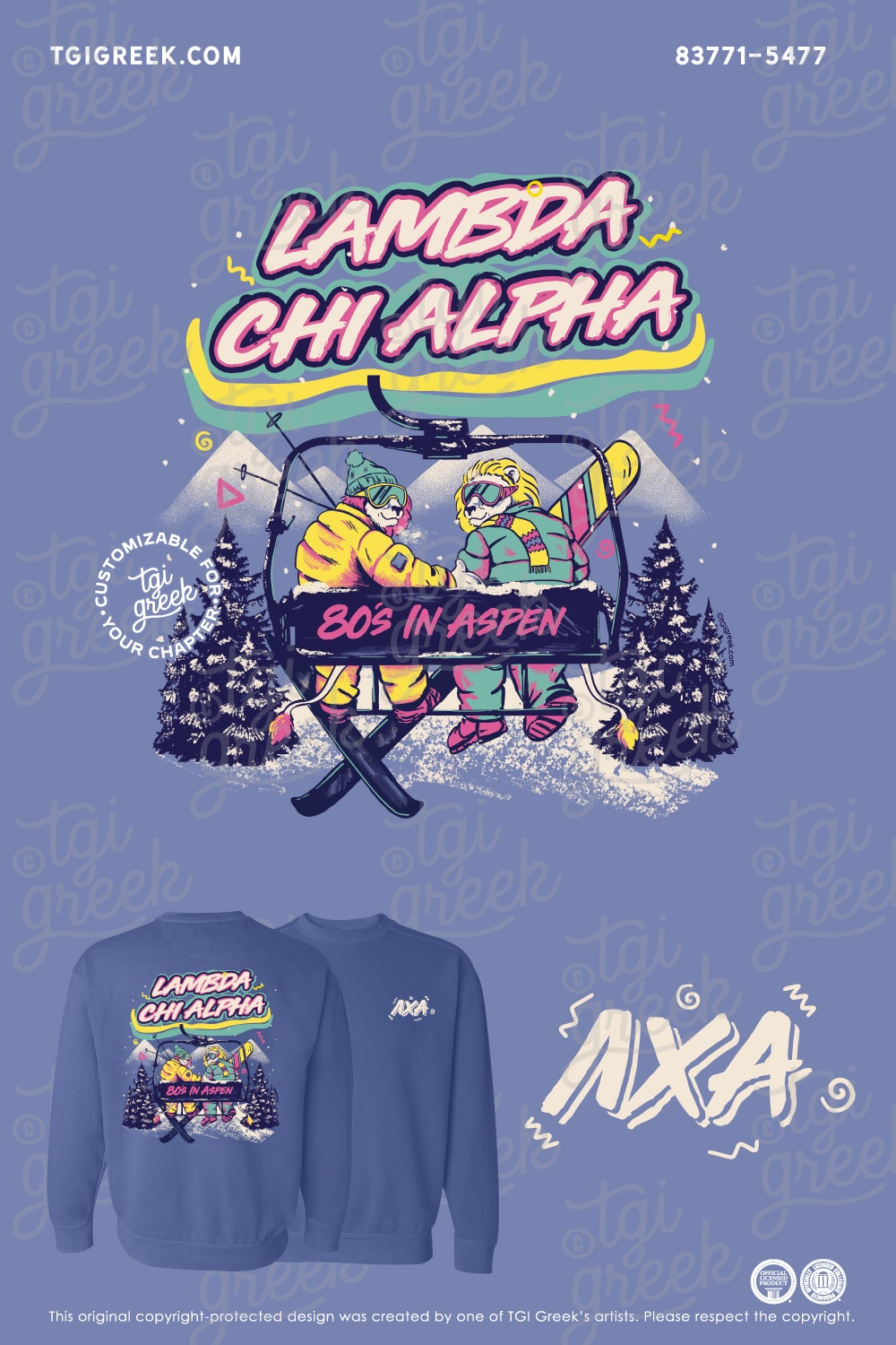 Lambda Chi Alpha – TXTECH 80’s In Aspen