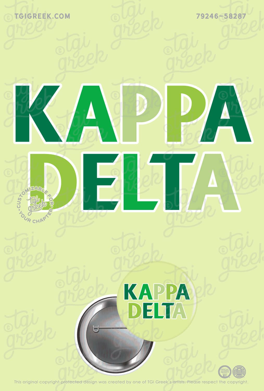 Kappa Delta – UKY Buttons