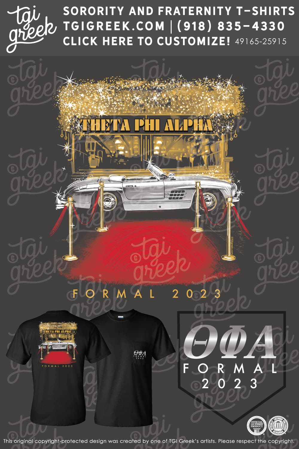 Theta Phi Alpha – FAU Formal – Black