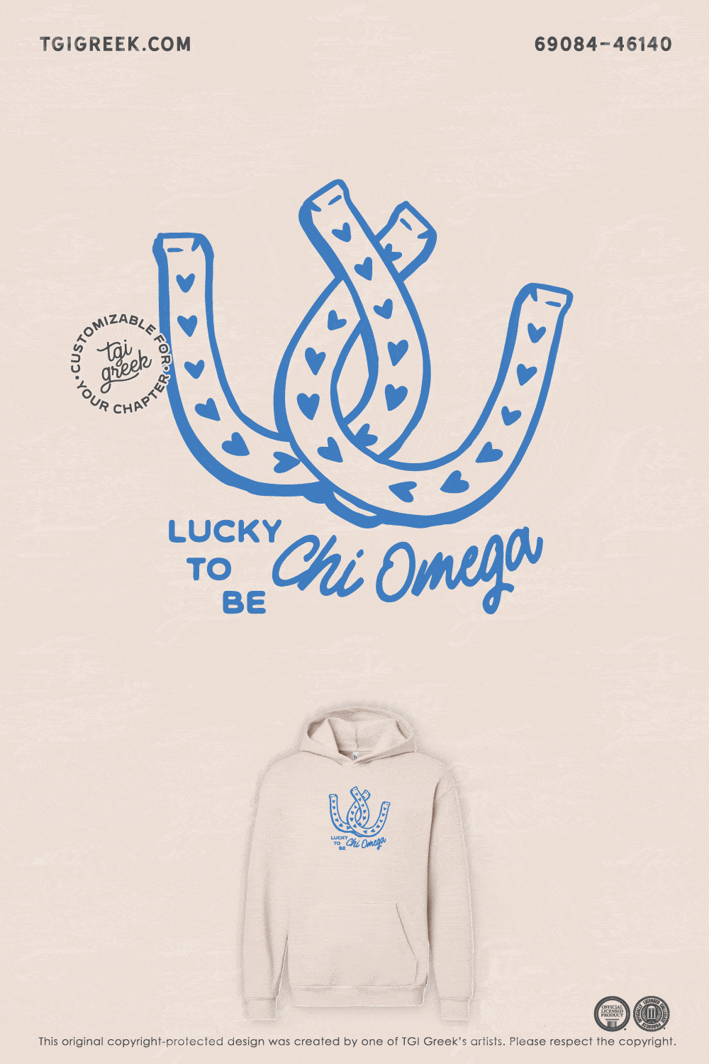 Chi Omega – TGI Lucky To Be A Chi O