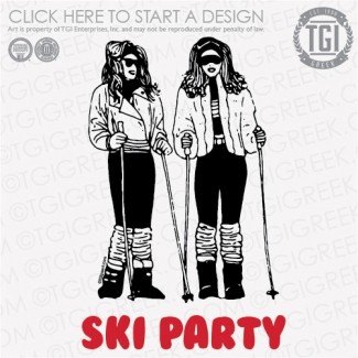 Chi Omega-OU Ski Party Girls