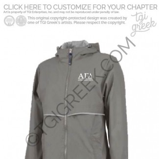 Alpha Gamma Delta  – OU Rain Jacket