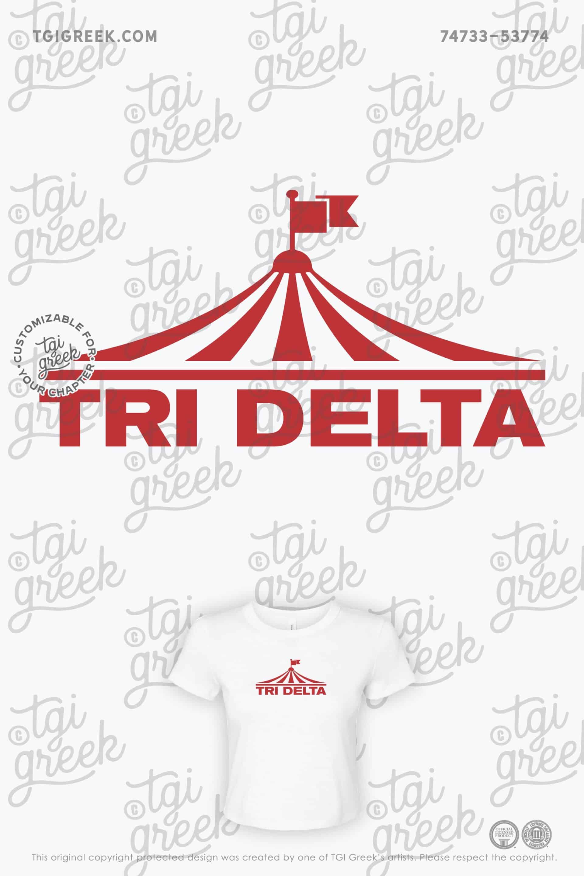 Delta Delta Delta – Carnival Bid Day Tee