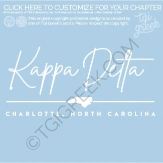 Kappa Delta – UNC corded Crew