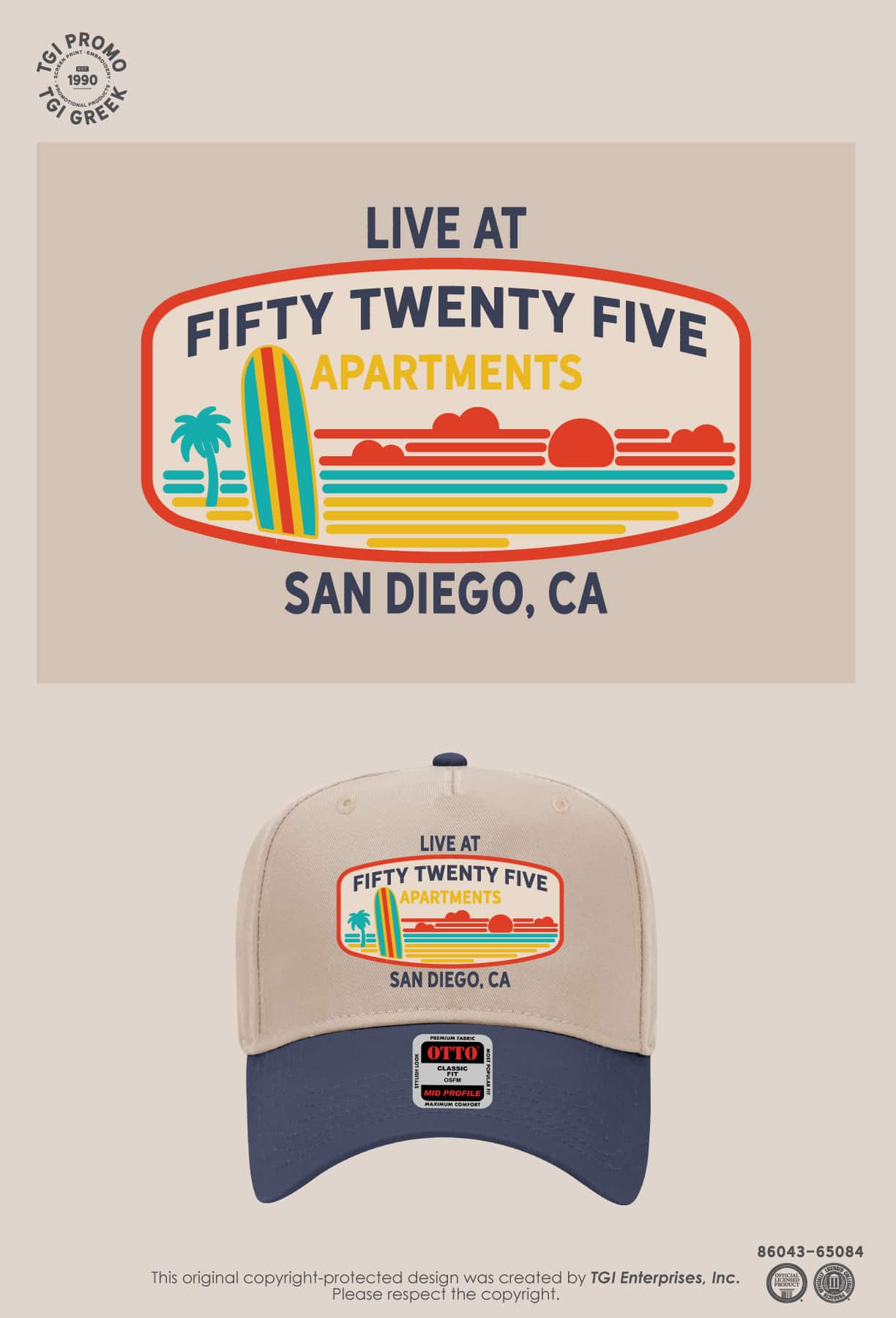 Cardianl Group Management – Fifty Twenty Five Patch Hat