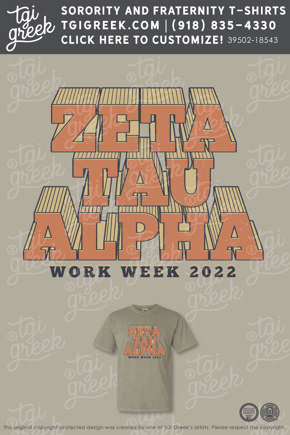 Zeta Tau Alpha – UTT Work Week