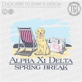 Alpha Xi Delta-TTU SB Puppy