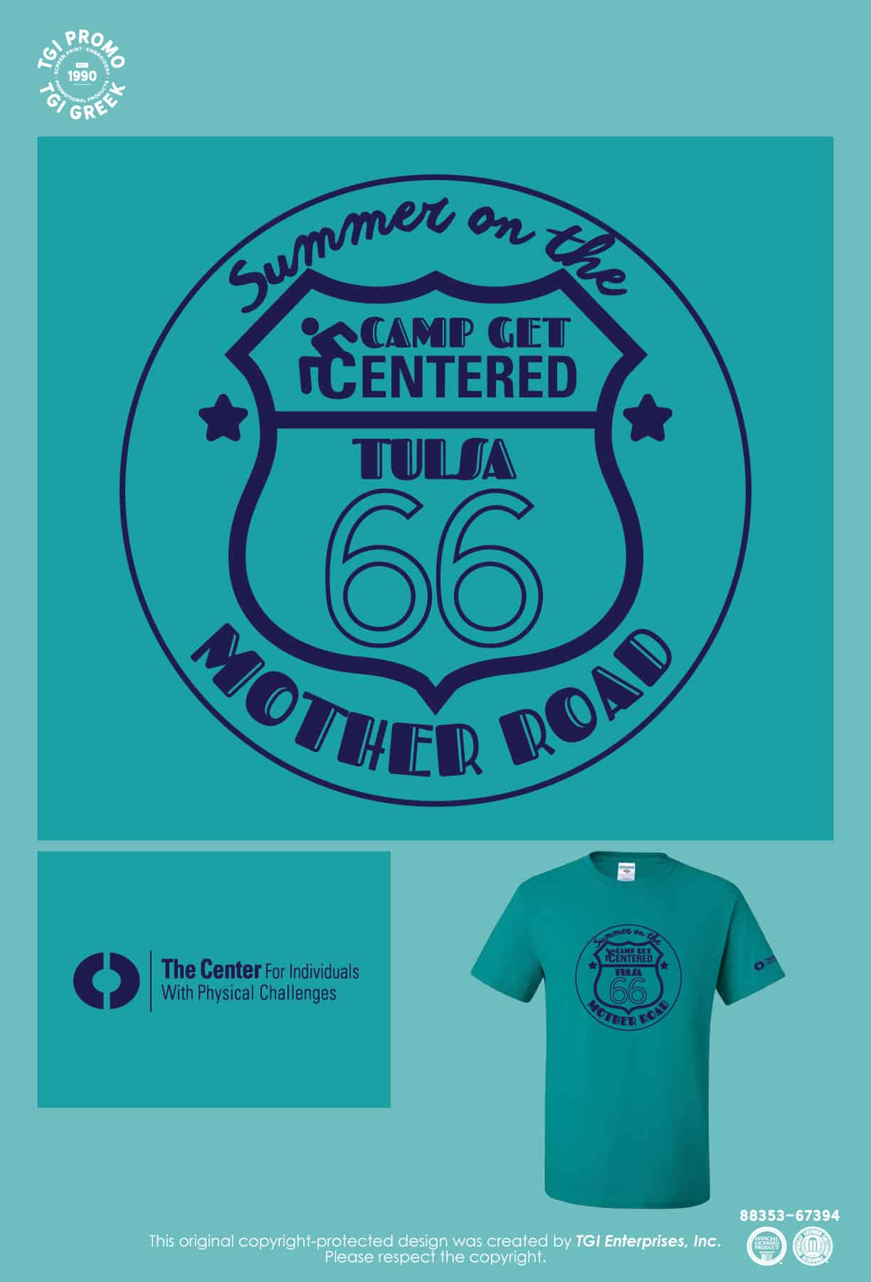 Camp Get Centered – Tees
