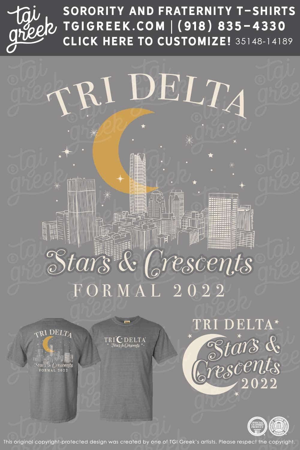Delta Delta Delta – OU Stars and Crescents