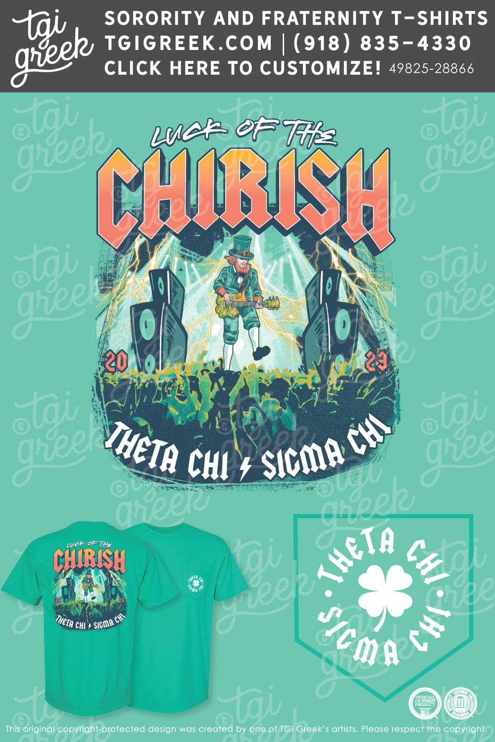 Theta Chi – SFASU Luck Of The Chirish