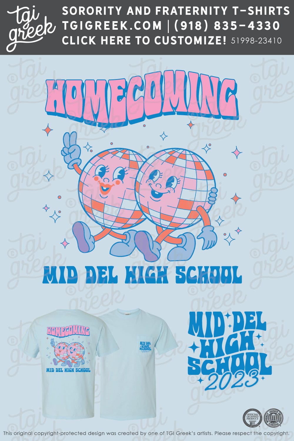 TGI – K-12 Disco Hoco