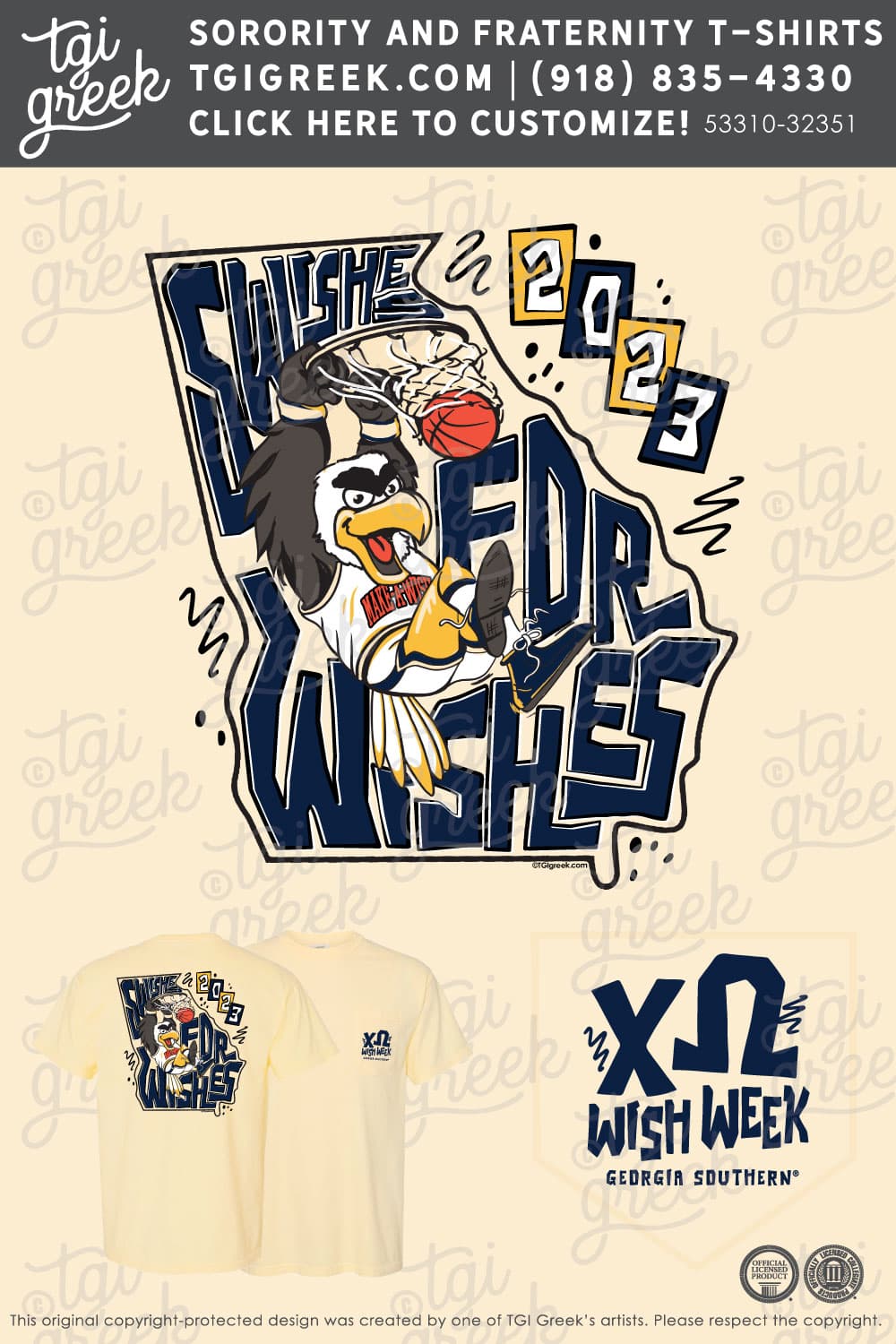 Chi Omega – GSU Swishes For Wishes