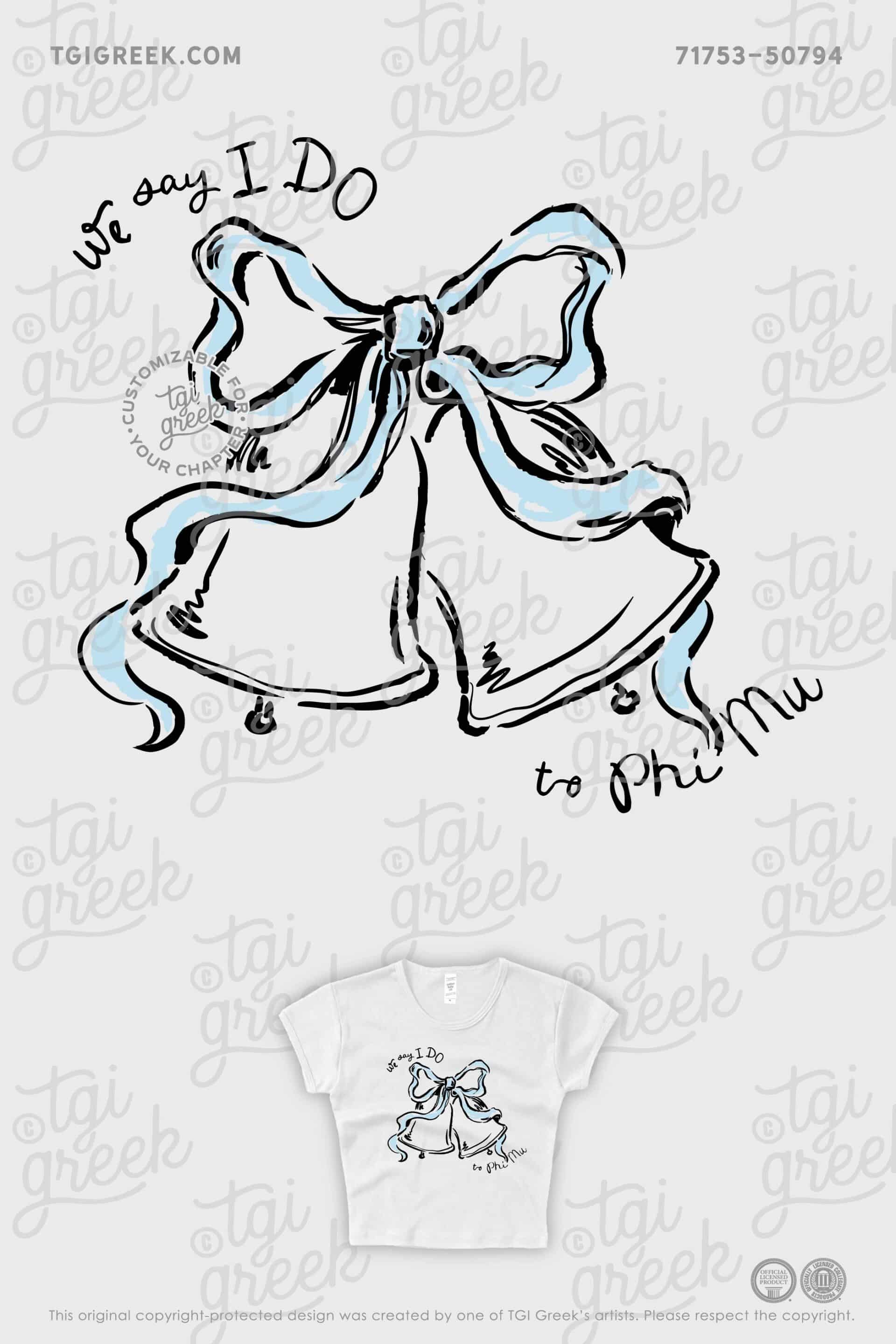 TGI – Phi Mu Wedding Bid Day