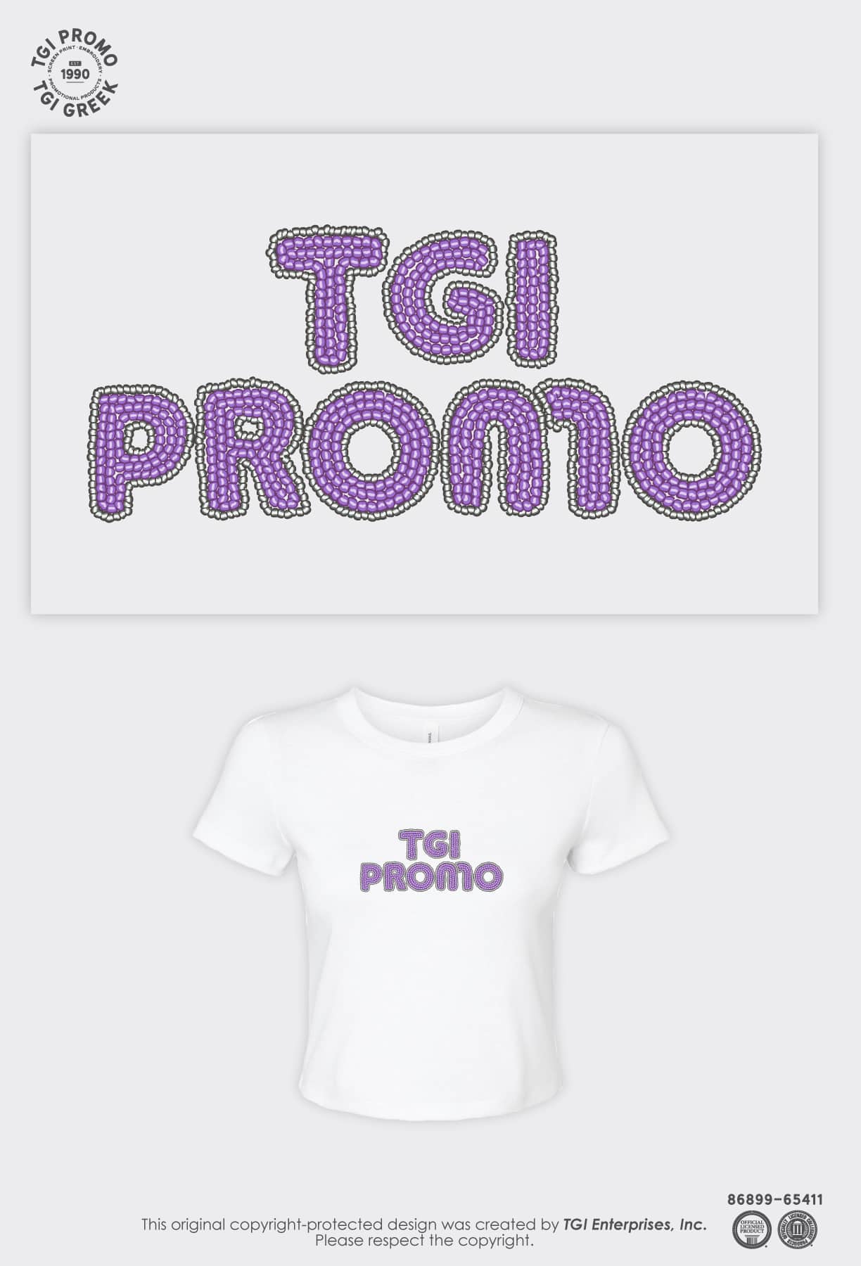 TGI Promo – Promo Beaded Tee