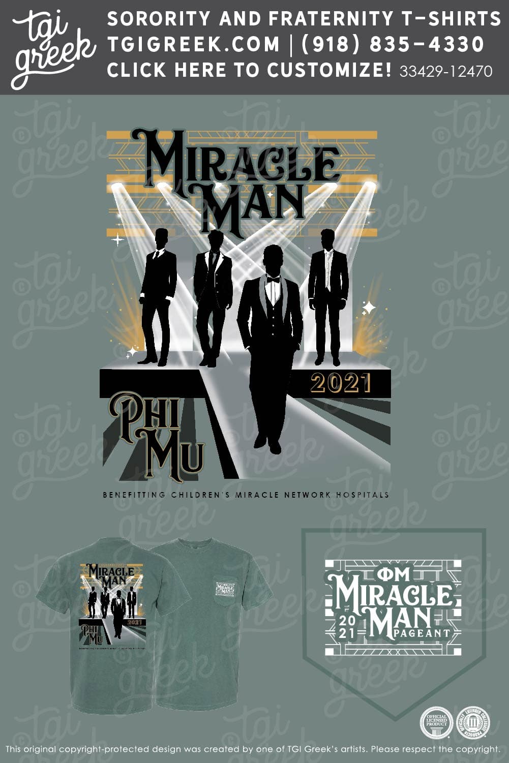 Phi Mu – USAL Miracle Man Pageant