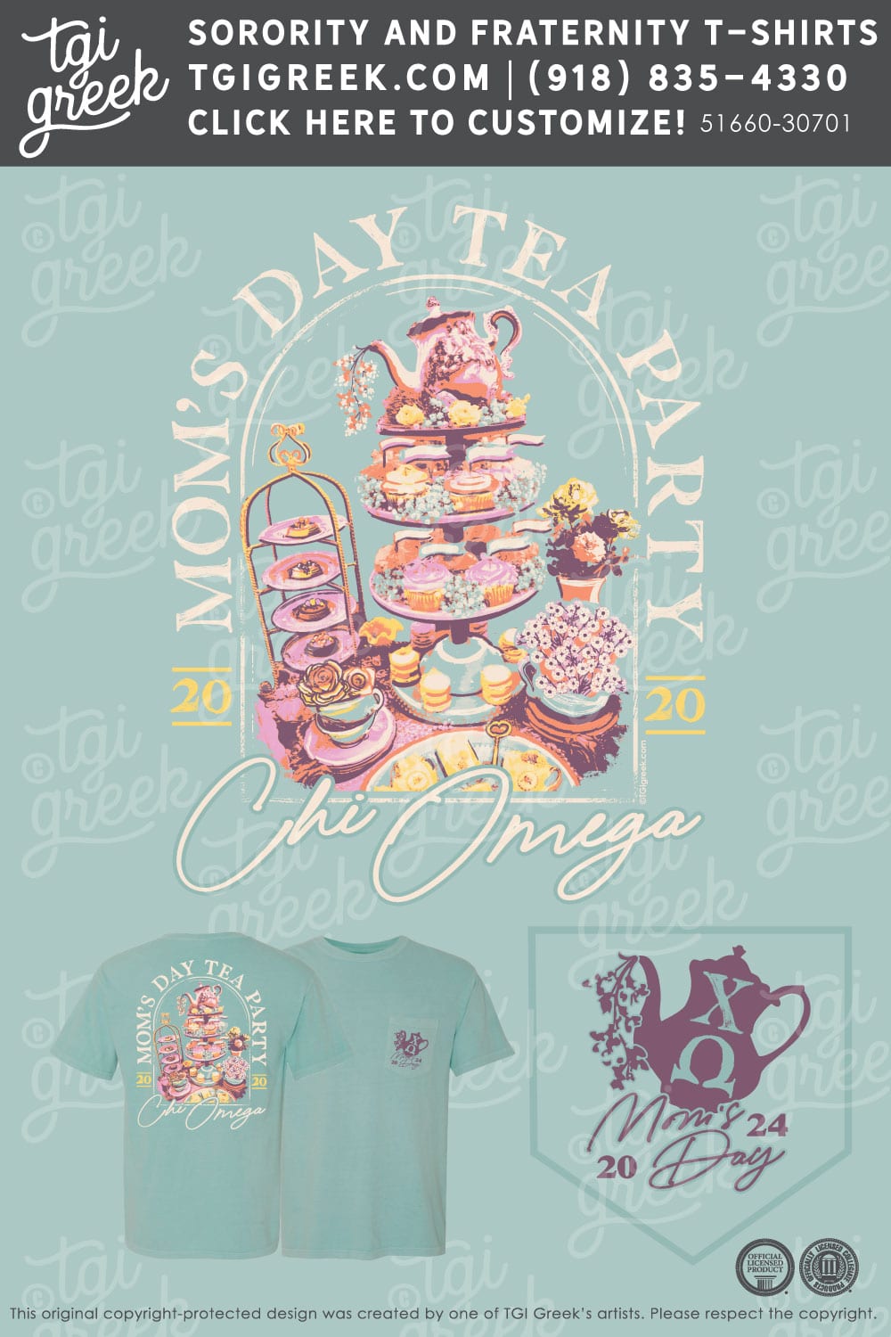 TGI – Chi Omega Moms Tea