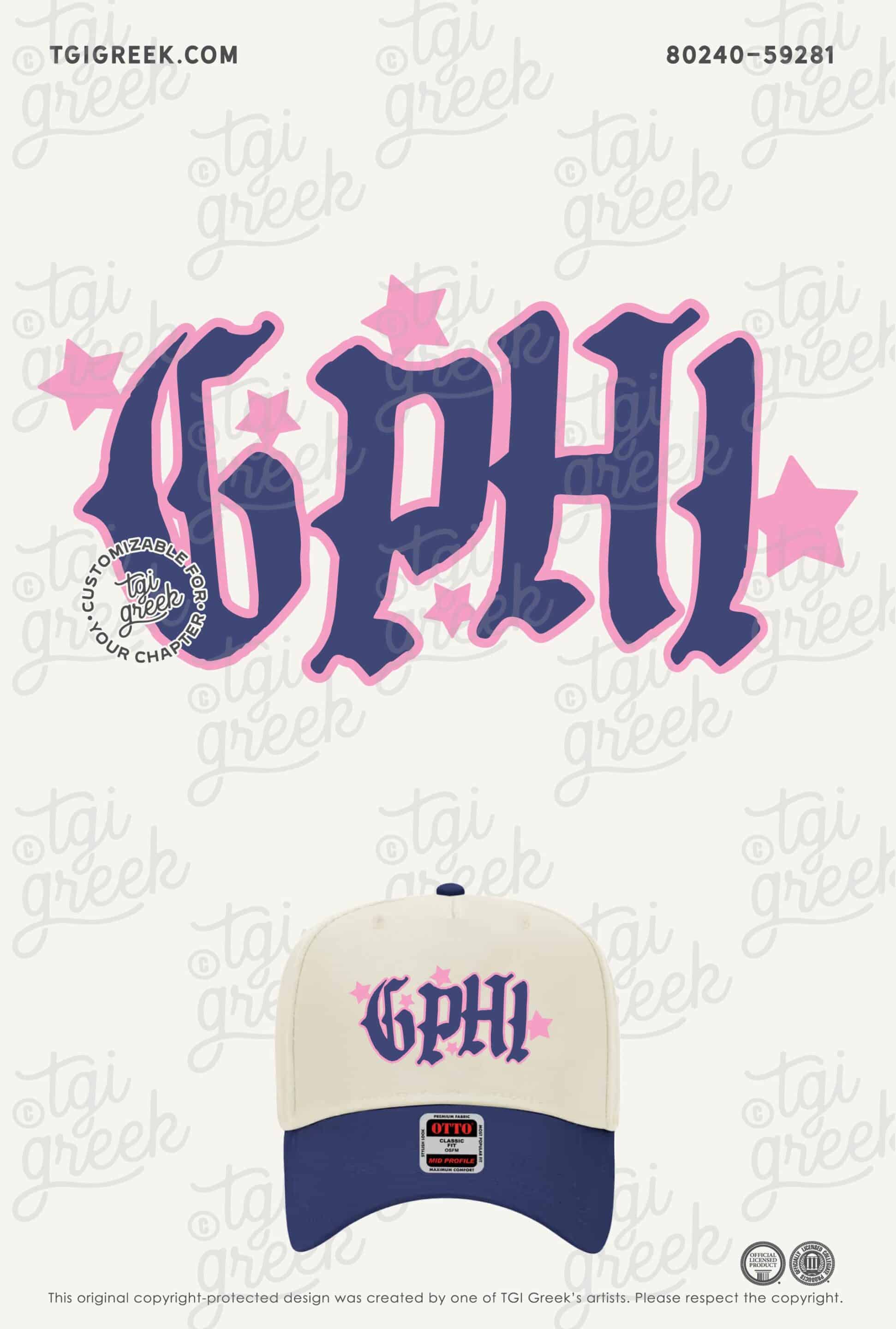 Gamma Phi Beta – TXSU Merch Drop Hat