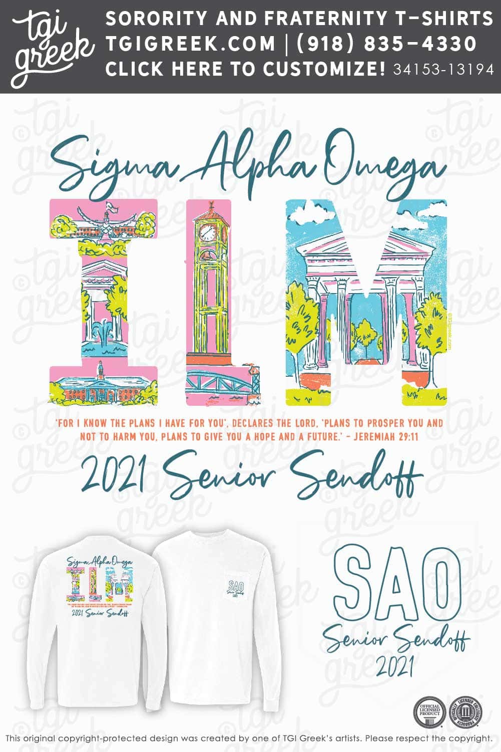 Sigma Alpha Omega – UNCW Senior Sendoff – White