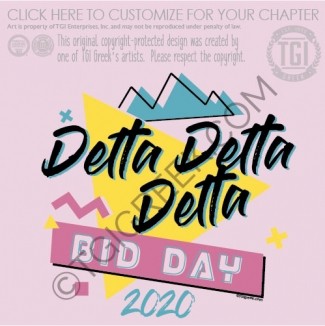 Delta Delta Delta – Bid Day