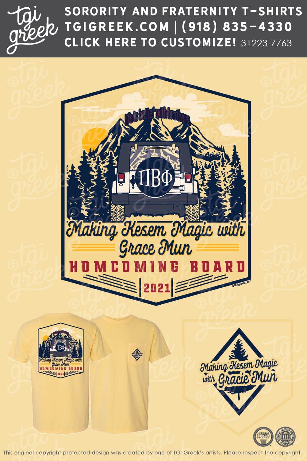 Pi Beta Phi – Homecoming