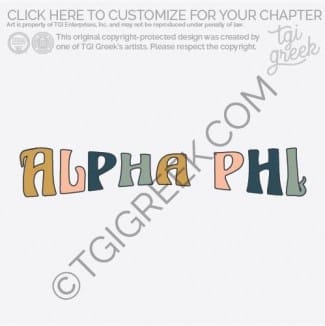 TGI Alpha Phi Small Flame PR