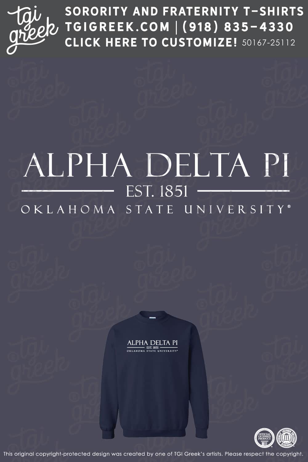 Alpha Delta Pi – OSU PR Crewneck
