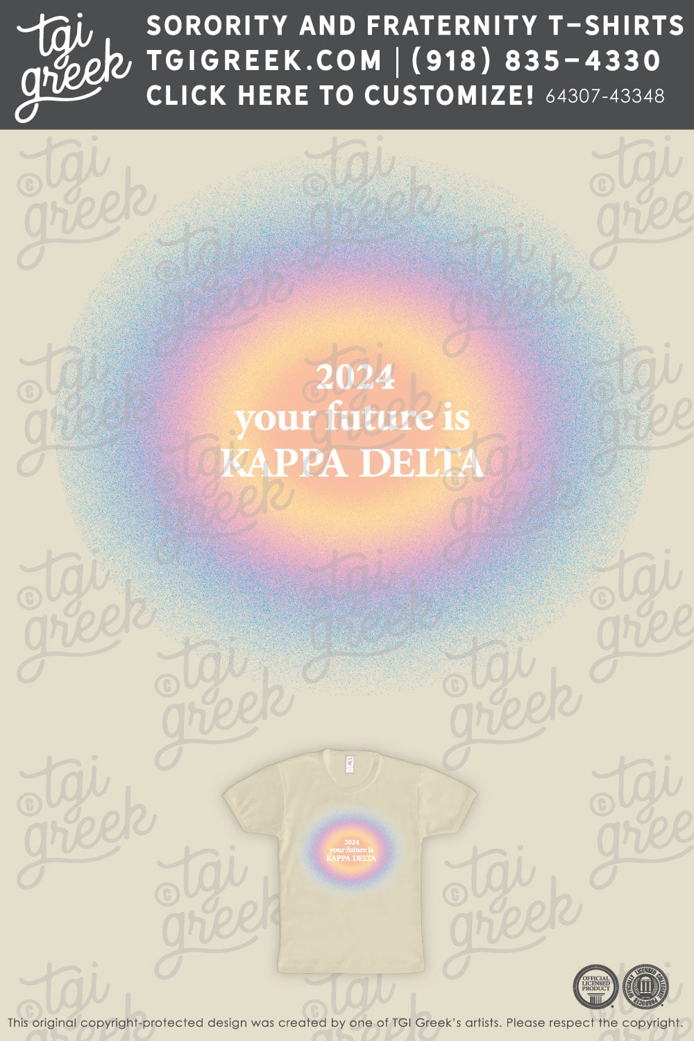 Kappa Delta – TCU Work Week Pastel