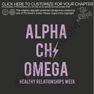 Alpha Chi Omega – Healthy Relationships Week