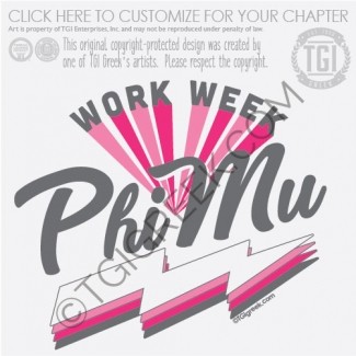 TGI-Phi Mu Work Week Rays